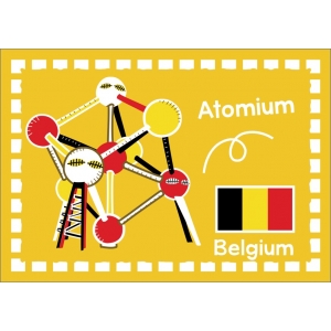 12546 Landmark Belgie Atomium
